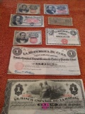 Old u.s. currency money