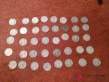 1934 to 1964 miscellaneous mints quarters