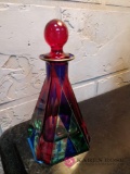 6 inch Venetian glass decanter