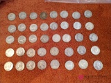 40 miscellaneous mints 1934 to 1964 quarters