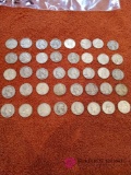 1935 to 1964 miscellaneous mints quarters