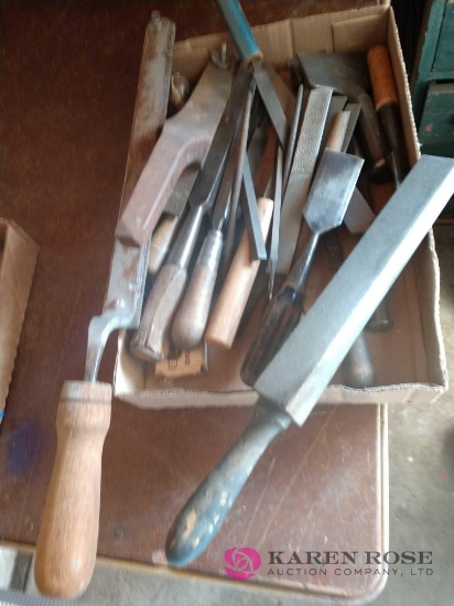 File and chisel lot