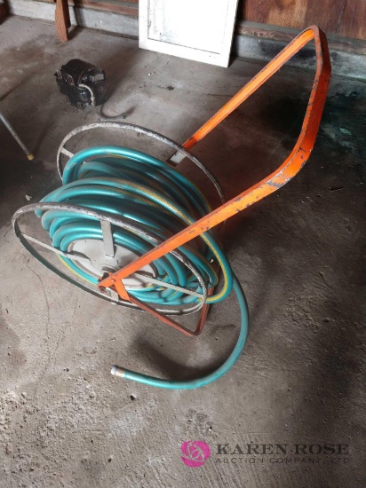 Hose reel and hose