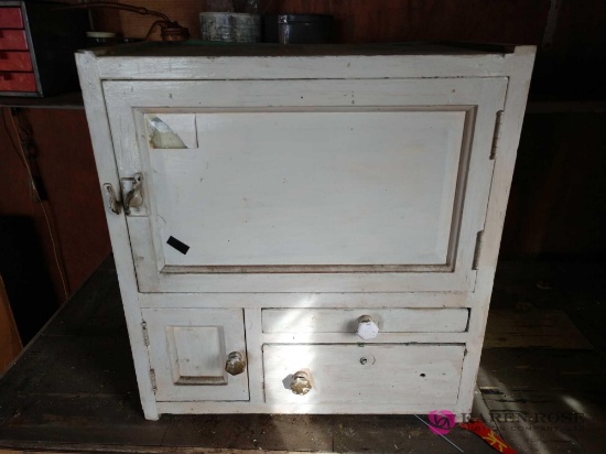18 inch by 19 inch by 12 inch wood cabinet