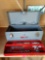 Craftsman tool box with contents including two ratchets