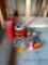 Lot of 7 gas cans