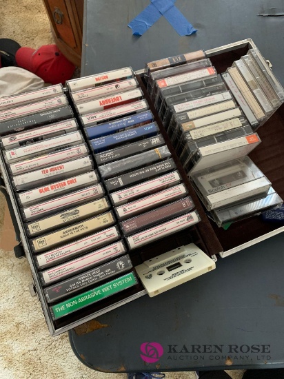 Tape cassettes lot