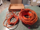 Two extension cords