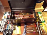 Craftsman tool box with contents including Craftsman tools