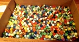 Group of vintage marbles dating 1934 to 1937