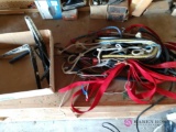 Box of straps and boxes