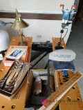 Miscellaneous lot including vintage darts, hats, see pictures