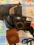 Canon film camera and GE meter