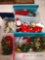 Lot of Christmas decorations