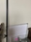 Dry erase board with stand