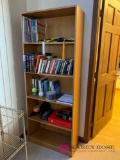 Five shelf bookcase