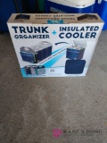 Trunk organizer and cooler