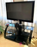 Samsung TV and stand