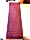 Red runner rug