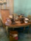 Dining room table with leaf and chairs