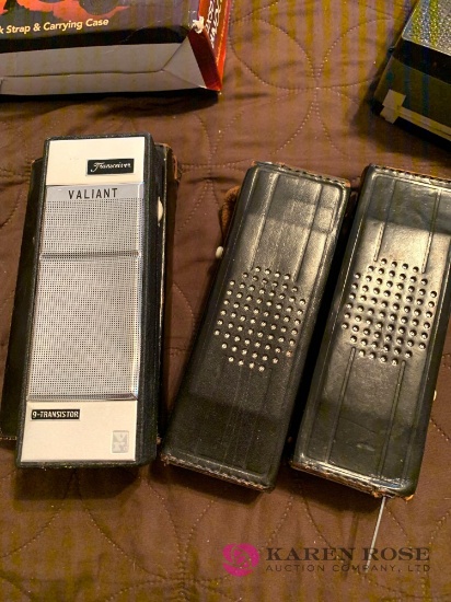 3 Nine transistor radio?s