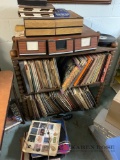 Shelf of records