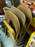 Folding chairs TV trays ironing board