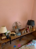 Vintage fan clocks bedroom lamps