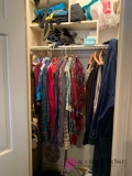 Contents of upstairs closet men?s clothing