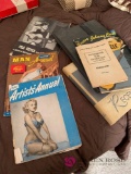 Vintage books Modern man magazine with Marilyn Monroe