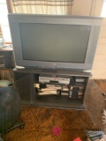 Sony TV DVD player and stand