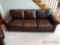 92 inch leather couch