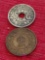 One 1917 and one 1932 foreign coin