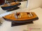 14 inch long prebuilt speedboat for display