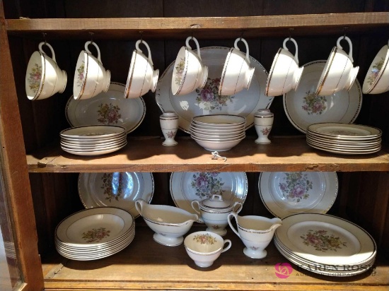 service for 8 piece set Homer Laughlin China