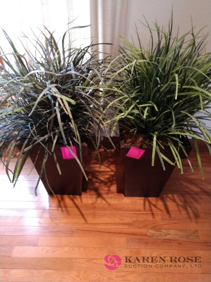 Two artificial planters