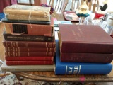 Vintage book lot including holy Bible