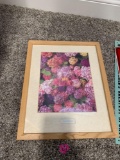Well by 15 inch framed picture Anne Geddes