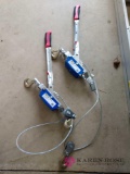 2 Larkin 2-ton cable pullers