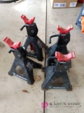 Four jack stands