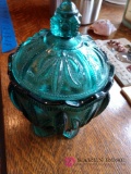 Fenton 6 inch tall candy dish