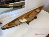 27 inch canoe pre-built for display