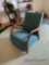 Low seat chair with foot rest 1950s