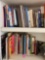 Two shelves of miscellaneous books