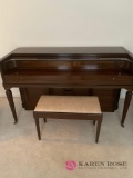 Acrosonic Piano and bench