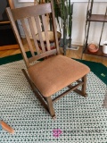 Small rocker from sewing room