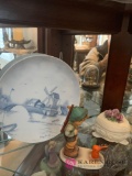 Knickknacks decorative plate crystal bell and other