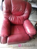 Lazy boy leather recliner