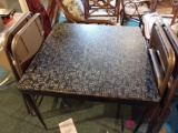 Card table and 4 chairs