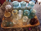 Vintage canning jars